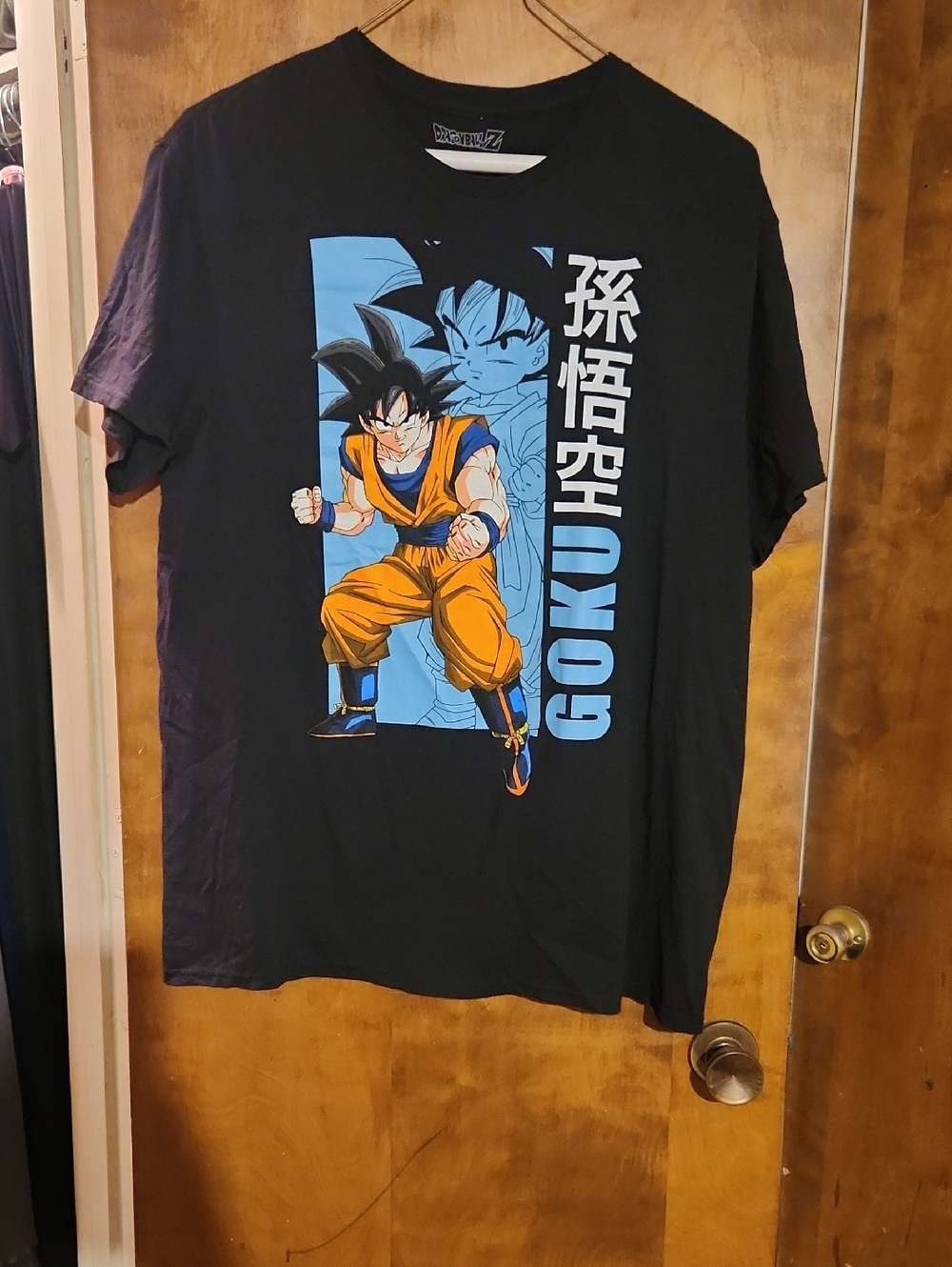 Dragon Ball Z Goku Graphic Tee - Black/Blue